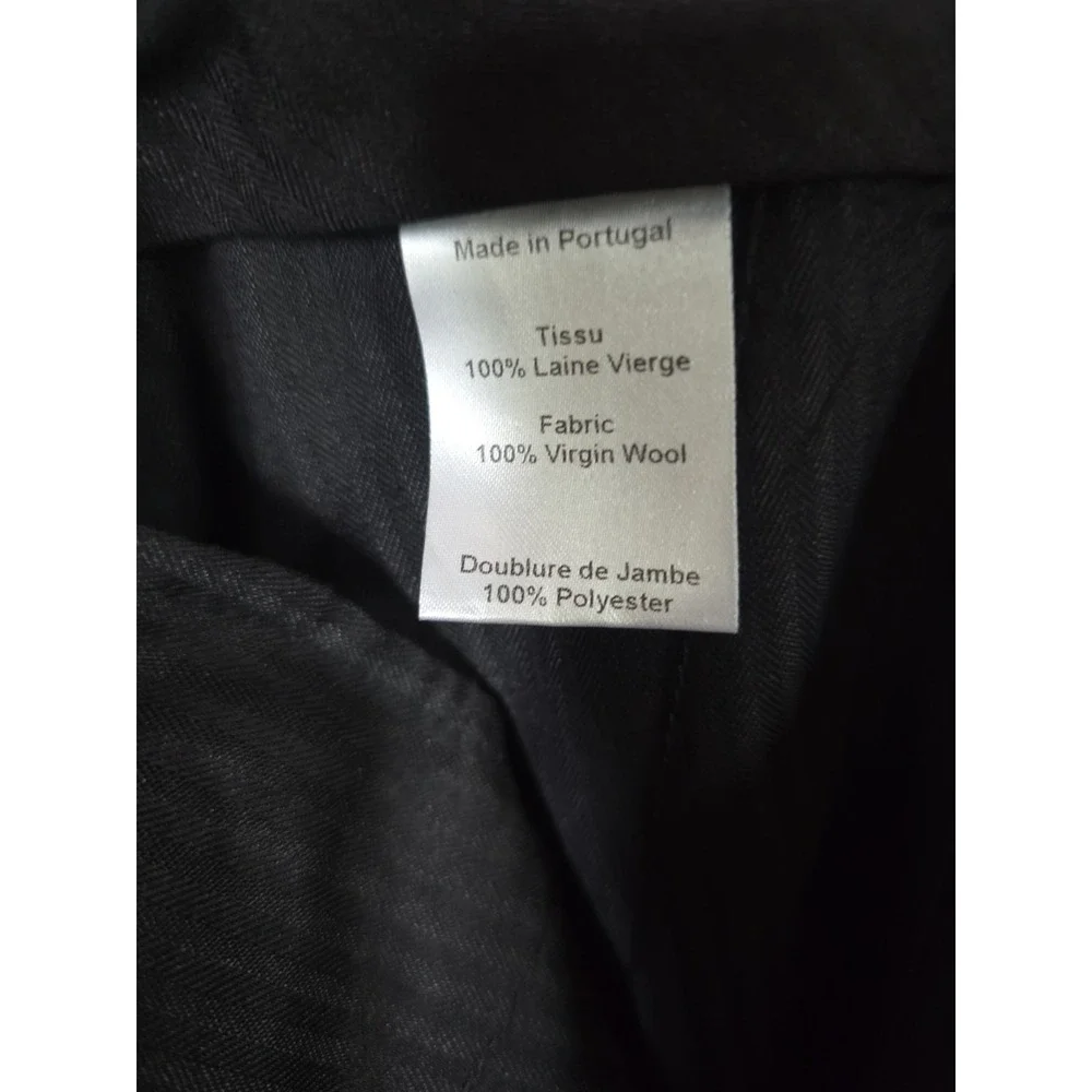 Louis Vuitton Rare Uniform Mens Navy Slim Unhemmed Trousers Size EU 44/US 28 NWT
